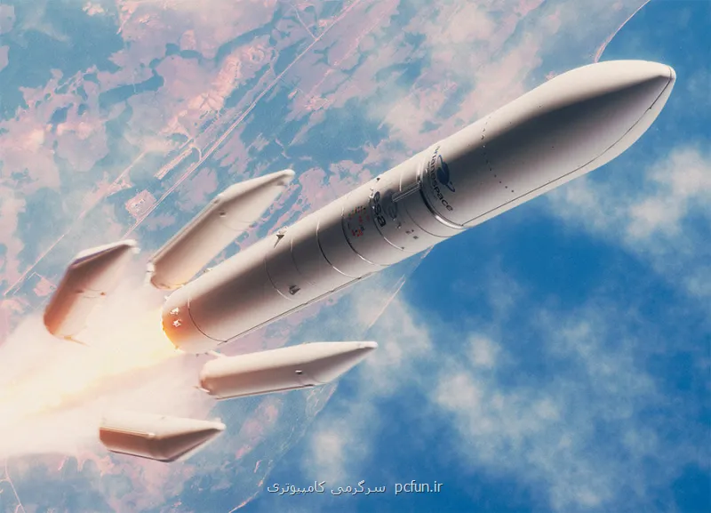 موشک سنگین آریان آماده پرتاب شد