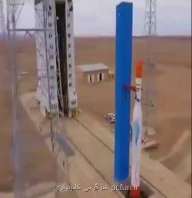 سیمرغ برای پرتاب ظفر مستقر شد